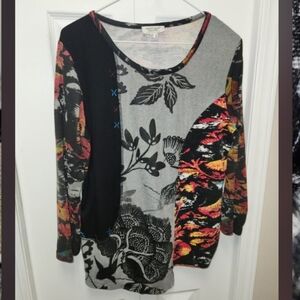 Orientique Patterned Top